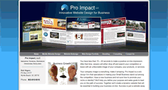 Desktop Screenshot of proimpactllc.com